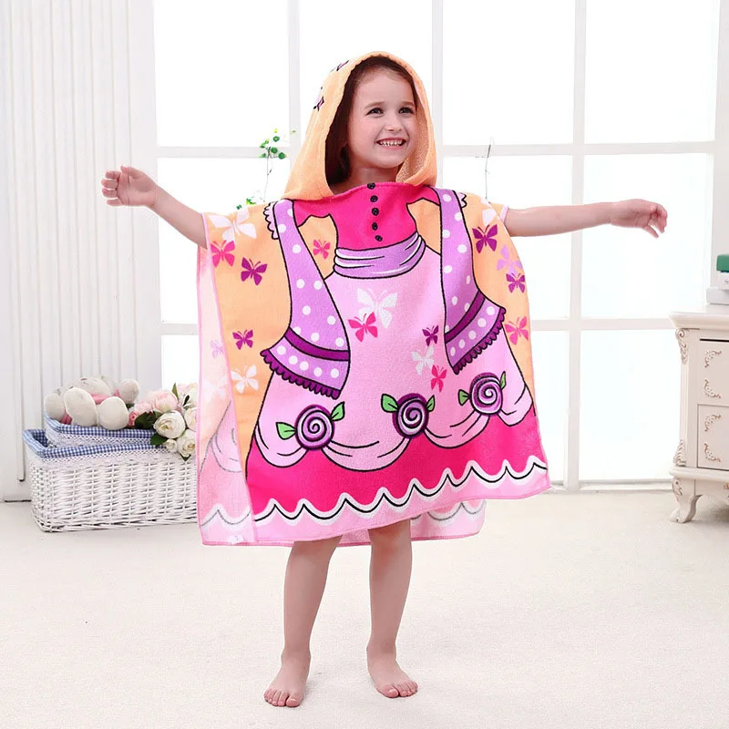 Poncho de banho infantil